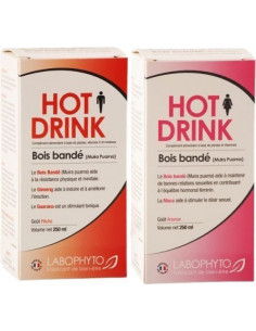 Hot Drink Homme - Labophyto - stimulant sexuel