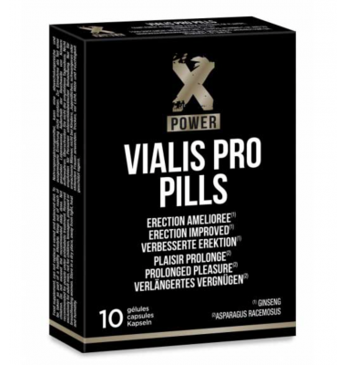 Vialis Pro Pills - Erection amelioree - 10 gélules